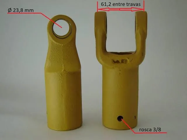 TERMINAL REDONDO CHV 1/4